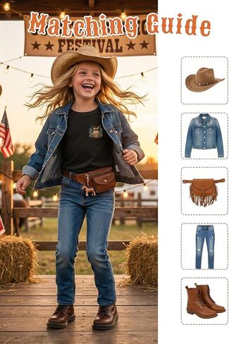 Girls Cowgirl Western Shirts - Kids Rodeo Horse Short Sleeve Graphic Country Soul Wild Spirit Floral Summer Tops in Saudi Arabia