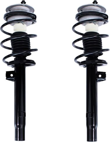 Detroit Axle - 2 Front Struts for 2007-2010 Ford Edge Lincoln MKX 2008 2009, Pair Struts w/Coil Spring Assembly Replacement Quick Install Ready Strut Shock Assembly in Saudi Arabia