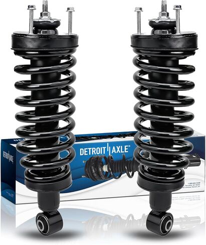 Detroit Axle - 2 Front Struts for 2007-2010 Ford Edge Lincoln MKX 2008 2009, Pair Struts w/Coil Spring Assembly Replacement Quick Install Ready Strut Shock Assembly in Saudi Arabia