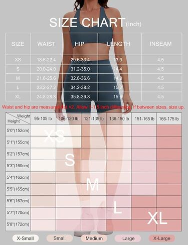Workout Shorts for Women High Waist Tummy Control No Front Seam Scrunch Butt Lifting Yoga Gym Biker Shorts in Saudi Arabia
