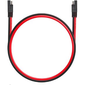 FXC 12AWG SAE to SAE Extension Cable Quick Disconnect SAE Connector with Dust Cap for Automotive RV Motorcycle Solar Panel SAE Plug Battery Charging Cable(3.3FT 12 Gauge)