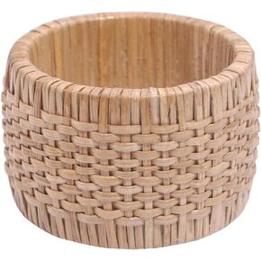 Pure Hands Extra Wide Bold Hand-Woven Natural Cane Bangle, Sustainable & Sophisticated Bracelet, Eco-friendly Elegant Jewelry From Woven Whispers Collection For Mother's Day Special.