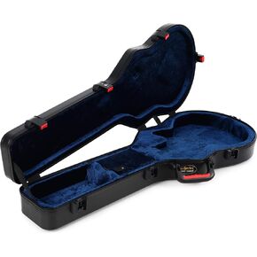 Schecter 1672 SGR-Solo-II PE Molded Hard Case with Powder-Coated Metal Middle Latch for Solo-II Models (Black)