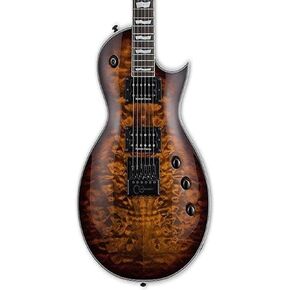 ESP LTD EC-1000FM Evertune Electric Guitar, See Thru Black