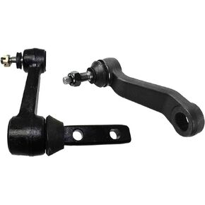 PartsW - 2 PC Steering Kit For DODGE RAM 1500 2000-2001/ RAM 2500 2000-2002/ RAM 3500 2000-2002/ Idler & Pitman Arm 2WD Models