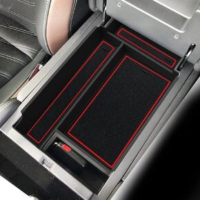 SHAOHAO for 2023 2024 Nissan Pathfinder Center Console Organizer Tray 2022 2023 2024 Pathfinder S/SV/SL/Rock Creek/Platinum Armrest Storage Box Tray Pathfinder 2023 2024 Accessories Insert Organizer