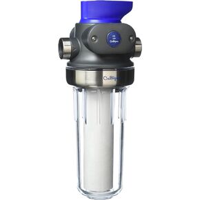 Culligan WH-S200-C Whole-House Sediment Water Filtration System, (clear, black, blue)