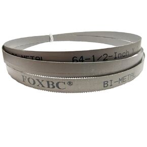 FOXBC 64-1/2 in. 24 TPI Metal Cutting Band Saw Blade Fits Most 6" x 4" Band saws, Ideal for Applications in Metal