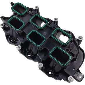 Lower Intake Manifold with Gasket Fit for 2011-2018 Jeep Grand Cherokee Wrangler, Dodge Grand Caravan Durango Charger, Chrysler 200 300 Town & Country, RAM 1500 ProMaster, 3.6L V6 | OE# 05184199AF