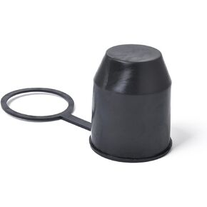 Trailer Hub Bearing Dust Caps, Protective Cap Trailer Coupling with Locking Ring, Protective Cap Tow Hitch Covers Trailer Hanging Ball Towing Hitch Covers, Trailer Axle Bearing Dust Cap Cup
