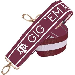 حزام محفظة منقوش من Desden Texas A&M Aggies مقاس 1.5 سم
