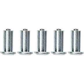 KIMISS Anti Slip Snow Tire Studs, 100Pcs Tire Stud Strong Anti Skid Tire Spike for ATV UTV Forklift Off Road Vehicle Silver(13mm)