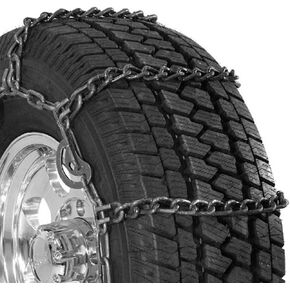 Security Chain Company QG3227CAM Quik Grip Wide Base Type CAM-DH Light Truck Tire Traction Chain - Set of 2