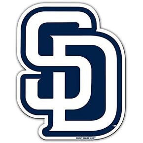 Fremont Die MLB San Diego Padres MagnetMagnet Car Style 12 Inch, Team Colors, 12 Inches