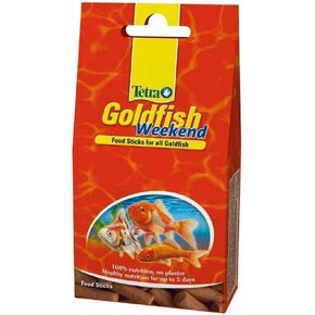 Tetra Goldfish Weekend - For all Goldfish - 10 Sticks - 9g Pack