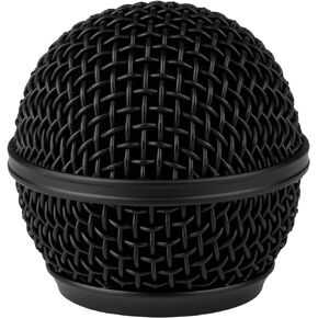 المواهب DM-RGB الأسود ميكروفون الكرة رئيس شبكة شواء ل Shure SM58 BETA58 SM58LC SV100 RK143G PGX2