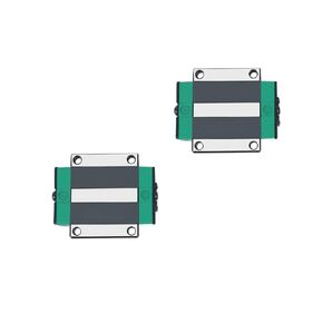 HGH15CA Linear Slider Bearing, 2pcs HGH15CA Square Bearing Slider Block, for HG15 High Assembly CNC Linear Guide for CNC Machines and DIY Project.