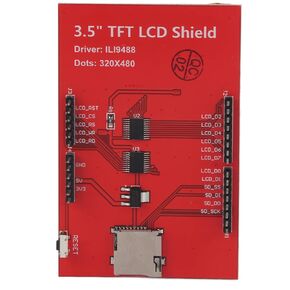 3.5 inch 480 x320 TFT LCD3.5 Display Touchscreen Panel Display Module Mega2560 Controlled by ili9481 ili9468/ ili9488 hx8357/ r61581