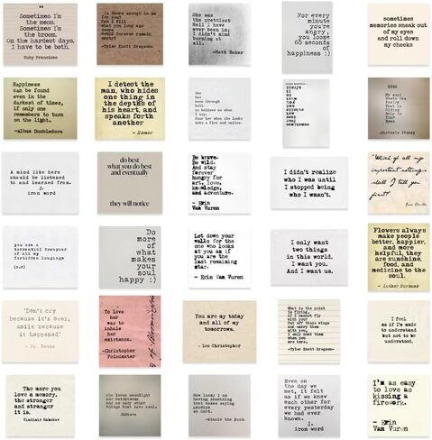 60Pcs Vintage Inspirational Stickers, Vintage Collection Quote Sticker Set, Inspirational Quote Stickers Motivational Junk Journal Word Stickers for Journaling Inspirational Scrapbook Stickers (B) in Saudi Arabia