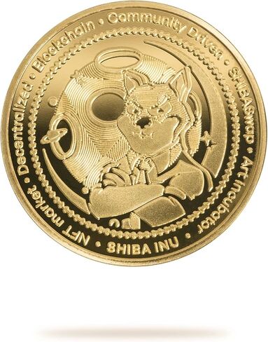 Cryptochips | Shiba Inu (SHIB) Physical Crypto Coin | Commemorative Cryptocurrency You Can HODL in Saudi Arabia