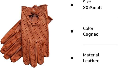Riparo Motorsports Men's Genuine Leather Mesh Perforated Summer Driving Motorcycle Gloves in Saudi Arabia
