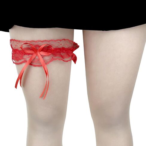 YunPeng 2 Pcs Wedding Bridal Garters Lace Sexy Leg Garter Belt for Wedding Party in Kuwait
