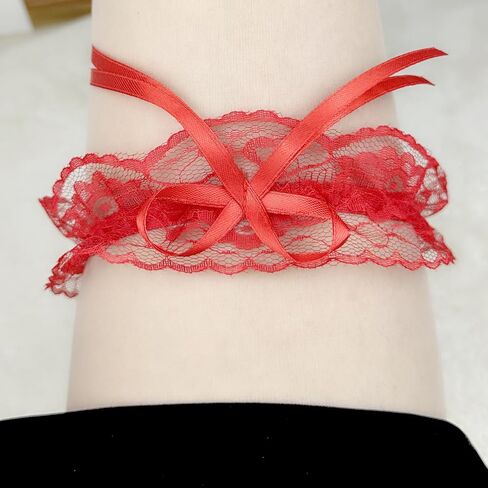 YunPeng 2 Pcs Wedding Bridal Garters Lace Sexy Leg Garter Belt for Wedding Party in Kuwait