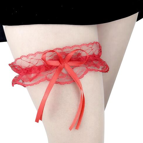 YunPeng 2 Pcs Wedding Bridal Garters Lace Sexy Leg Garter Belt for Wedding Party in Kuwait
