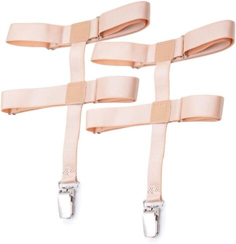 رباط فخذ قابل للتعديل للسيدات، رباط ساق مرن مع مشابك أربطة قوطية عتيقة لجوارب الفخذ العالية in Kuwait