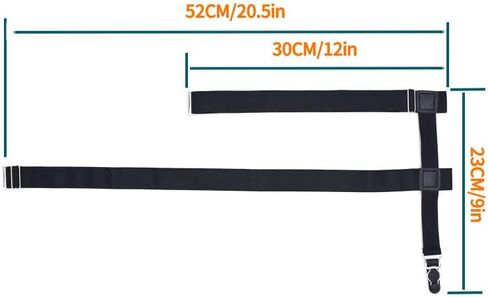رباط فخذ قابل للتعديل للسيدات، رباط ساق مرن مع مشابك أربطة قوطية عتيقة لجوارب الفخذ العالية in Kuwait