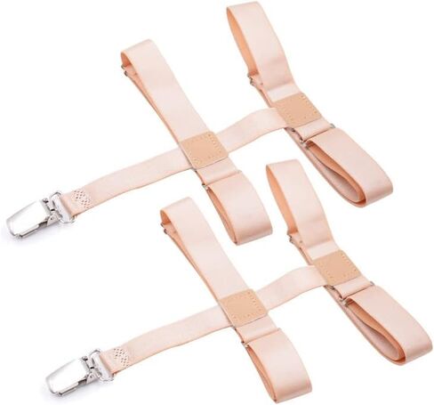 رباط فخذ قابل للتعديل للسيدات، رباط ساق مرن مع مشابك أربطة قوطية عتيقة لجوارب الفخذ العالية in Kuwait