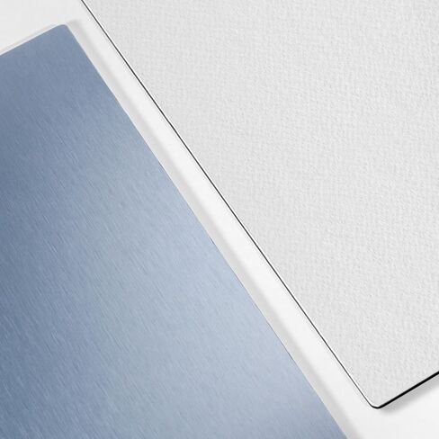 Legion Artist Panel, 1/8" Composite Brushed Aluminum with YUPO Medium 200gsm Paper, 5 x 7 inches for Wet Media in Saudi Arabia