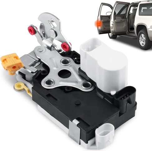 Door Lock Actuator,Front Right Passenger Side Latch Assembly Compatible with Chevy Avalanche,Silverado,Suburban,Tahoe & GMC Sierra,Yukon Replaces 931319,15053682,15068500,15110644 in Saudi Arabia