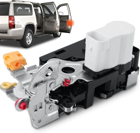 مشغل قفل الباب، مجموعة مزلاج جانب الراكب الأمامي الأيمن متوافقة مع تشيفي أفالانش، سيلفرادو، سوبربان، تاهو وجي إم سي سييرا، يوكون يستبدل 931319,15053682,15068500,15110644 in Kuwait