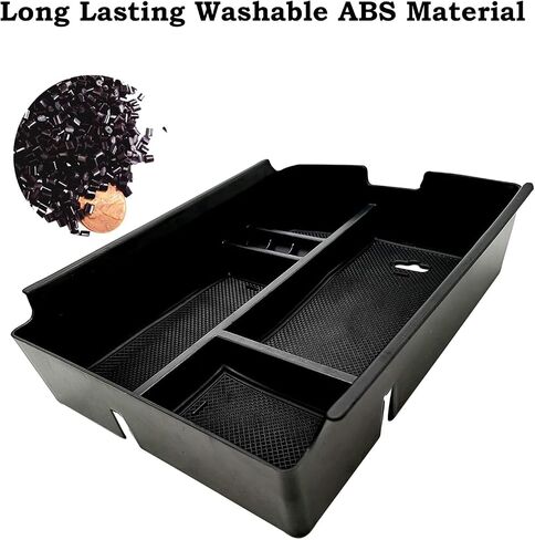 Center Console Organizer fit for VW Atlas and Cross Sport 2018 2019 2020 2021 2022 2023 Interior Storage Box Accessories (Not fit for 2024) (Console Organizer) in Saudi Arabia