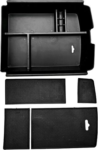 Center Console Organizer fit for VW Atlas and Cross Sport 2018 2019 2020 2021 2022 2023 Interior Storage Box Accessories (Not fit for 2024) (Console Organizer) in Saudi Arabia