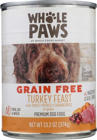 Whole Paws, Whole Paws, Beef and Lentil Recipe Dog Food, 13.2 Ounce in Saudi Arabia