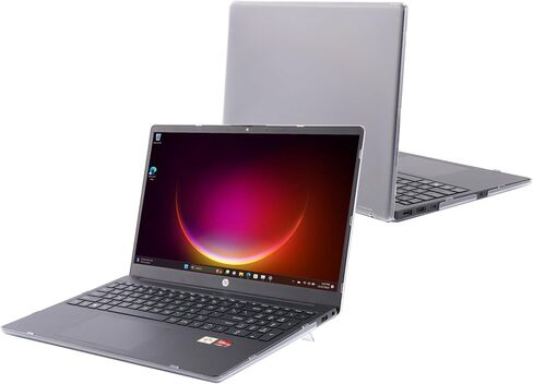 mCover Case Compatible ONLY for 2023-2024 15.6-inch HP Laptop 15-FCxxxx / 15-FDxxxx Series Windows Notebook PC (NOT Fitting Any Other HP Laptop Models) - Clear in Saudi Arabia