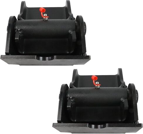 زوج (2) مفصلات مقطورة تفريغ - مفصلات مقطورة تفريغ شديدة التحمل ملحومة على الفولاذ الصلب المتوافق مع الشاحنات القلابة/المقطورات القلابة in Kuwait