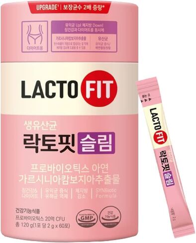 RaoNEE 2023 Lacto-Fit Probiotics Slim 2 مليار CFU 2g X 60 علبة عصا in Kuwait