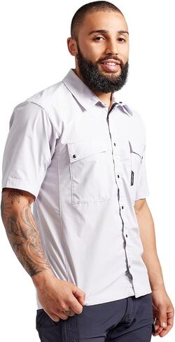TRUEWERK Men's Cloud Work Shirt - Button Down, Lightweight, Fast-Drying, Breathable, and SPF Shirts in Kuwait