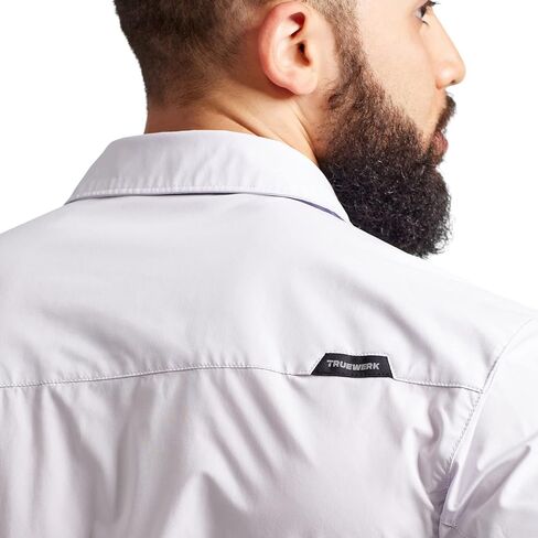 TRUEWERK Men's Cloud Work Shirt - Button Down, Lightweight, Fast-Drying, Breathable, and SPF Shirts in Kuwait