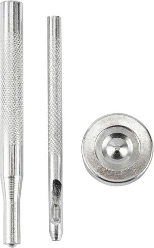 103 قطعة من Toolly 15 مم من الفولاذ المقاوم للصدأ، غطاء كبس بالضغط على زر للقوارب البحرية (4 مكونات، 26 قطعة لكل منها)، مع 3 أدوات إعداد in Kuwait