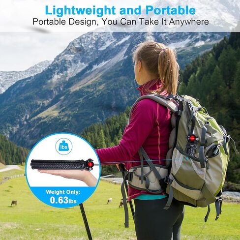 حامل ثلاثي للكاميرا من EMEET، حامل ثلاثي مرن صغير مع حامل هاتف ومسمار 1/4 بوصة، رأس كروي 360 درجة، حامل ثلاثي القوائم للهاتف بسعة تحميل 4.4 رطل، حامل ثلاثي صغير مدمج للهاتف/الكاميرا/كاميرا الويب in Kuwait