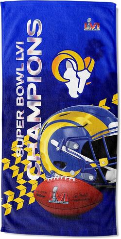 Northwest NFL Unisex-Adult Super Bowl LVI Champions Beach Towel in Saudi Arabia