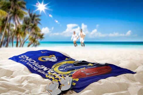 Northwest NFL Unisex-Adult Super Bowl LVI Champions Beach Towel in Saudi Arabia