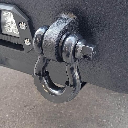 تكبل حلقة D 3/4 "أغلال 41,887Ibs كسر القوة مع 7/8" دبوس لولبي الثقيلة على الطرق الوعرة الانتعاش تكبل لسحب حزام ونش 1 قطعة in Kuwait