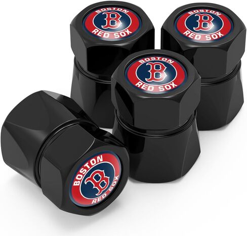 Yankees Car Tire Valve Caps,Car Tire Dust Caps for NY Yankees Fans,4pcs Valve Stem Caps for Car Tires,Universal Stem Covers/Dust Caps for Car Tires,Leak-Proof Anti-Corrosion,Baseball Car Stuffs in Saudi Arabia