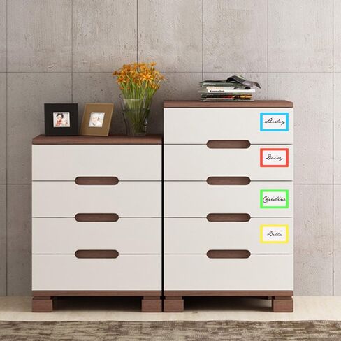 ملصقات FANGTEK ملونة سادة مقاس 3 1/2 × 2 1/4، 200 ملصق. in Kuwait