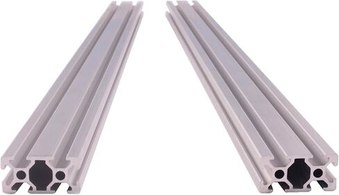 CHUANGNENG 2PCS 1000mm 2040 Aluminum Extrusion Profile European Standard T Type Anodized Linear Rail for 3D Printer and CNC DIY Laser Engraving Machine, Length 1000mm (39.37inch) in Saudi Arabia